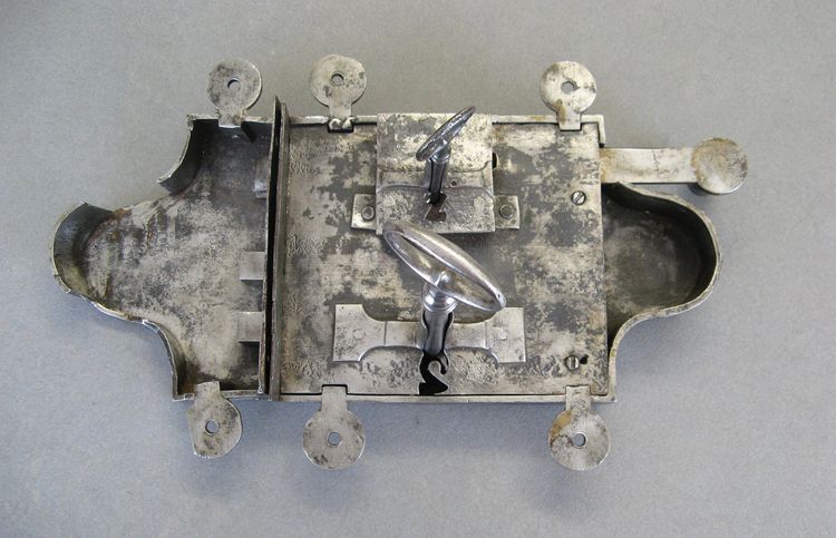 Large Castle Gate Lock.