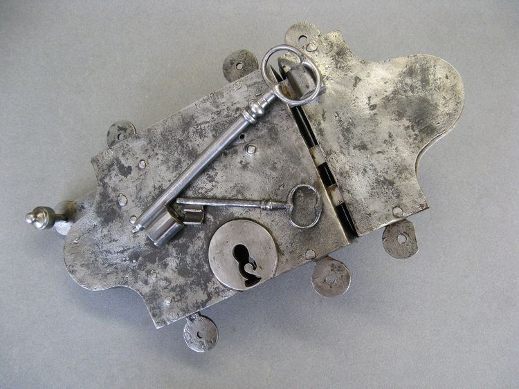 Large Castle Gate Lock.
