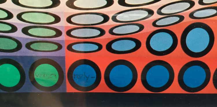 Héliogravure Vasarely 