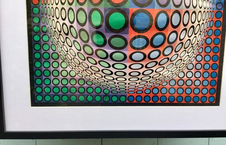 Héliogravure Vasarely 