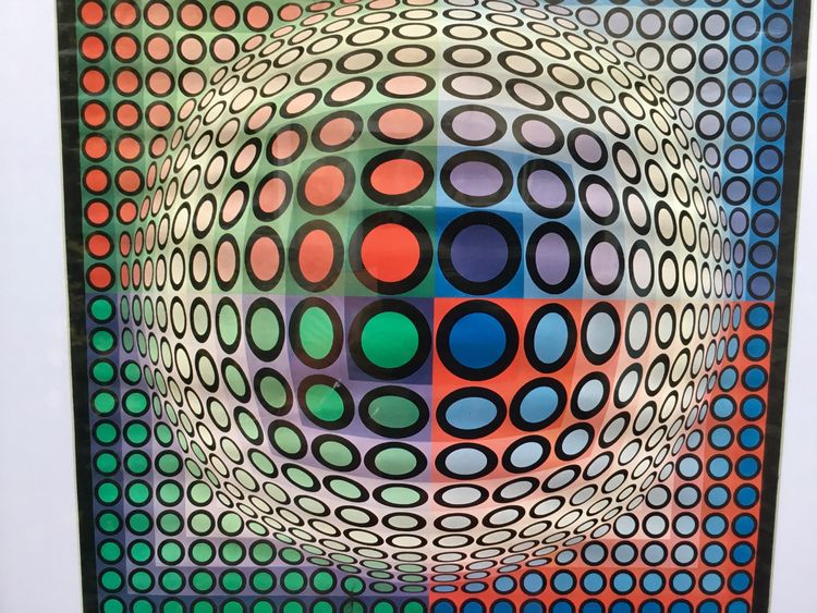 Héliogravure Vasarely 