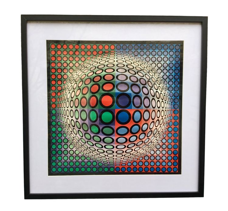 Héliogravure Vasarely 