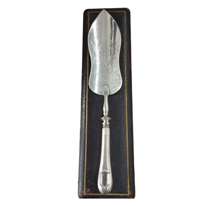 AM. TALLOIS Silver Cake Server