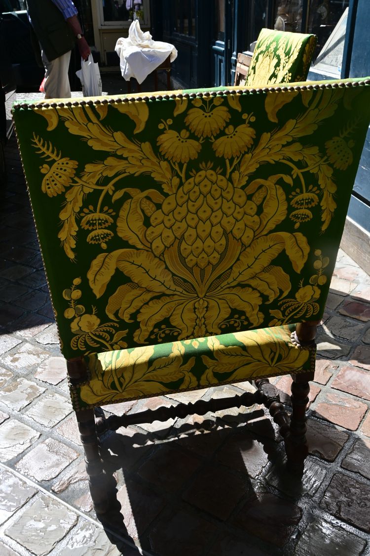 coppia di poltrone in stile Luigi XIV