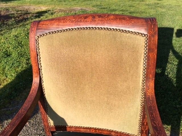 Paire de Fauteuils Charles X
