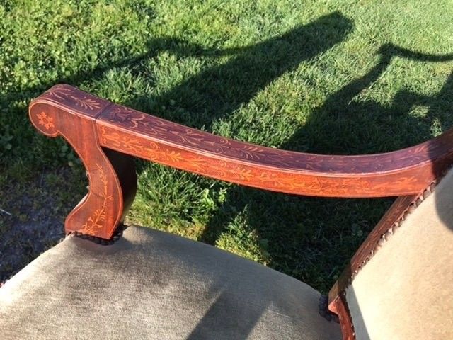 Paire de Fauteuils Charles X