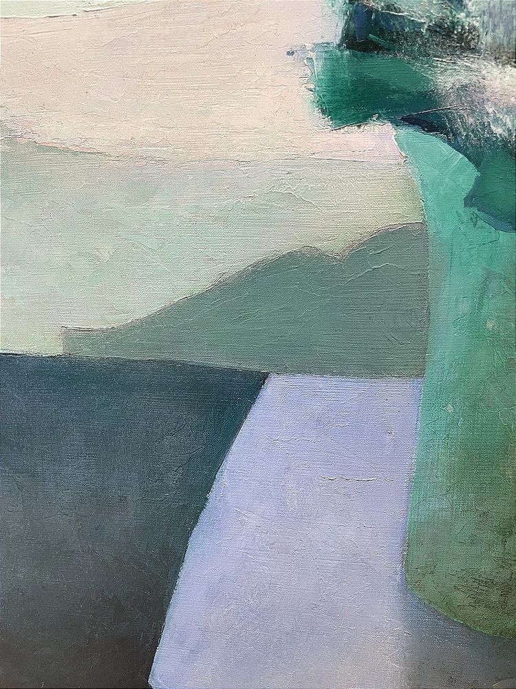 Claude GAVEAU (1940-2021), Huile sur toile des années 1970 intitulée "Bouquet".