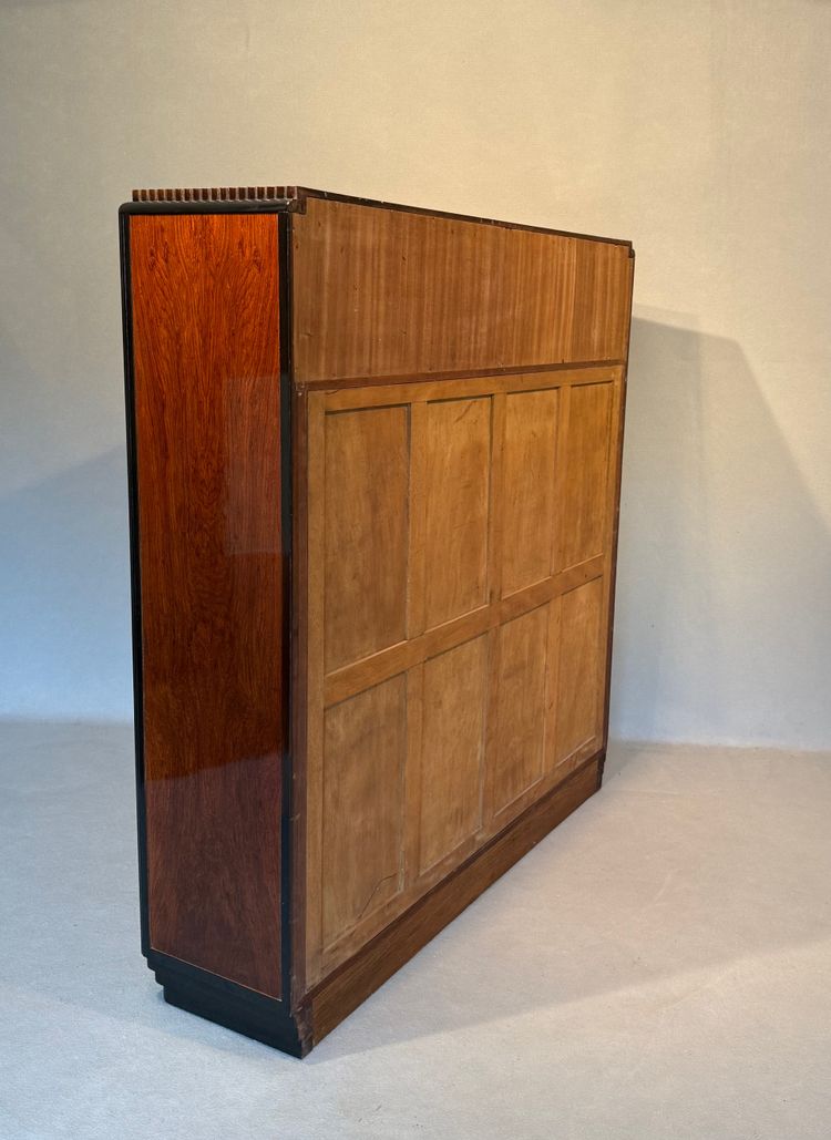 Art-Deco-Bibliothek aus Palisander