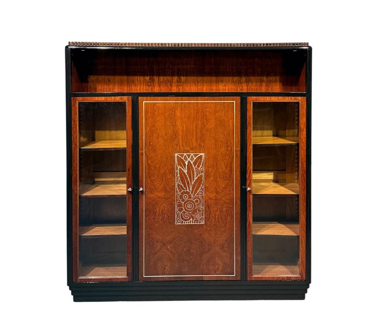 Art-Deco-Bibliothek aus Palisander