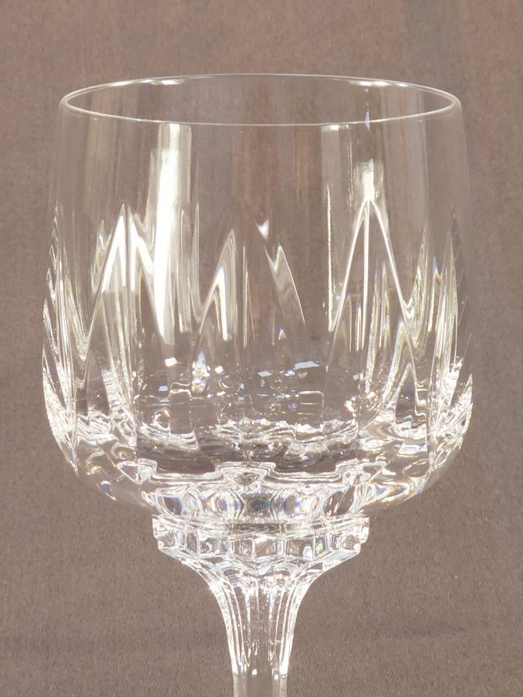 12 bicchieri da acqua in cristallo molato VILLEROY e BOCH modello ARABELLE 16,7 cm