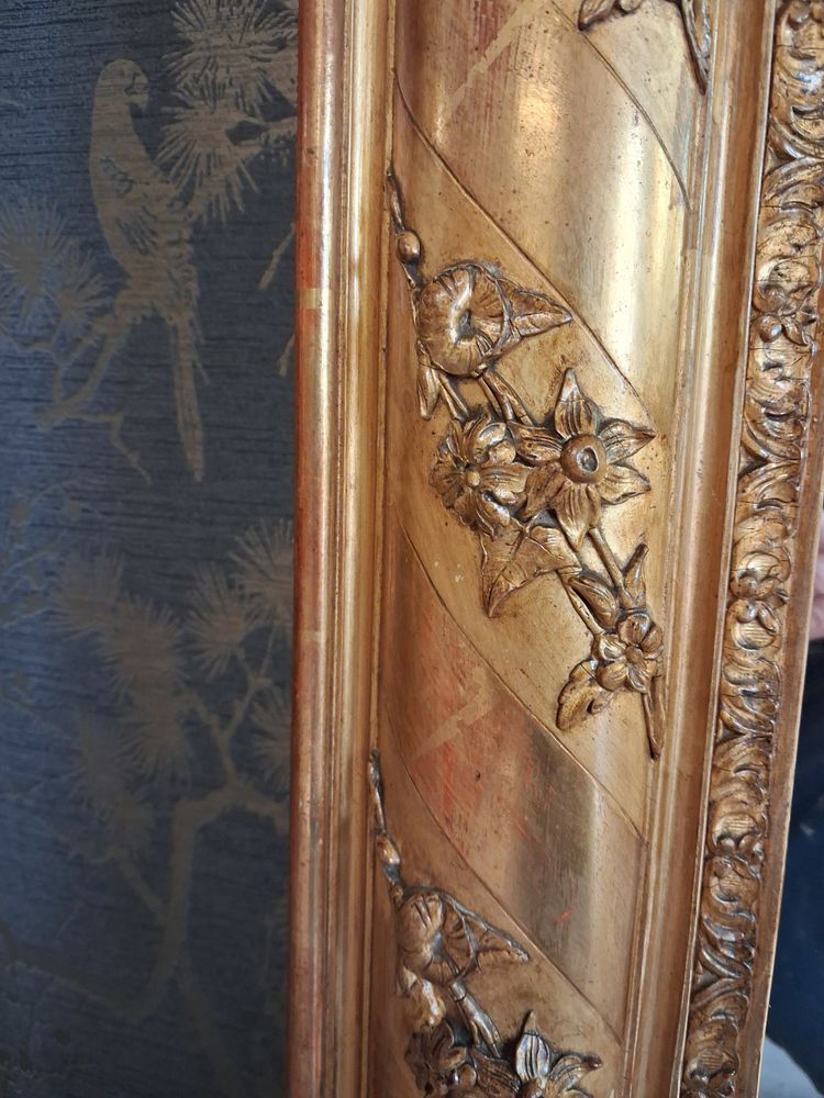 Specchio d'epoca del restauro 151 x 101