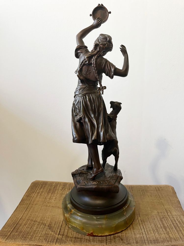 Esmeralda, bronzo di Gaudez, XIX secolo