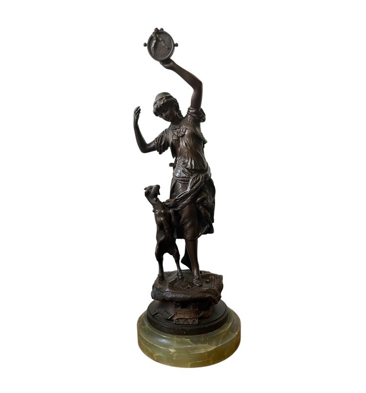 Esmeralda, bronzo di Gaudez, XIX secolo