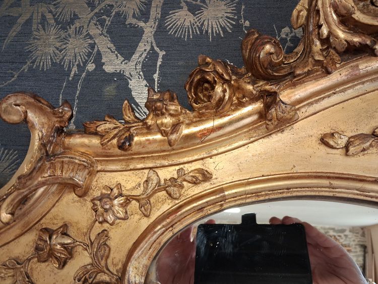 Specchio Napoleone III 184 x 118
