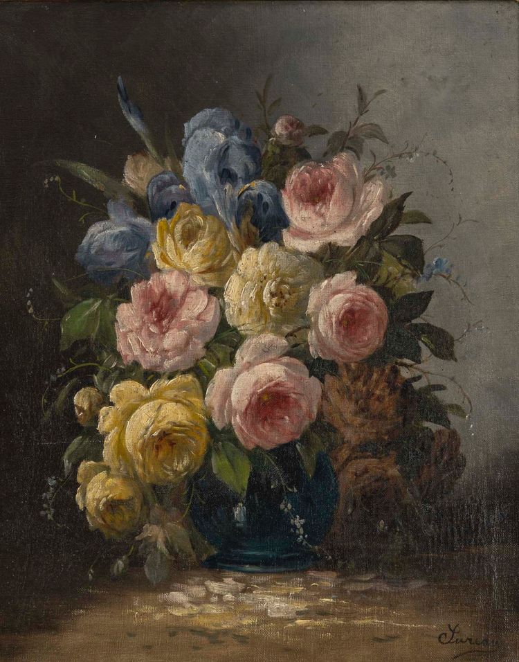 Paire de tableaux Surian, fin XIXème siècle 