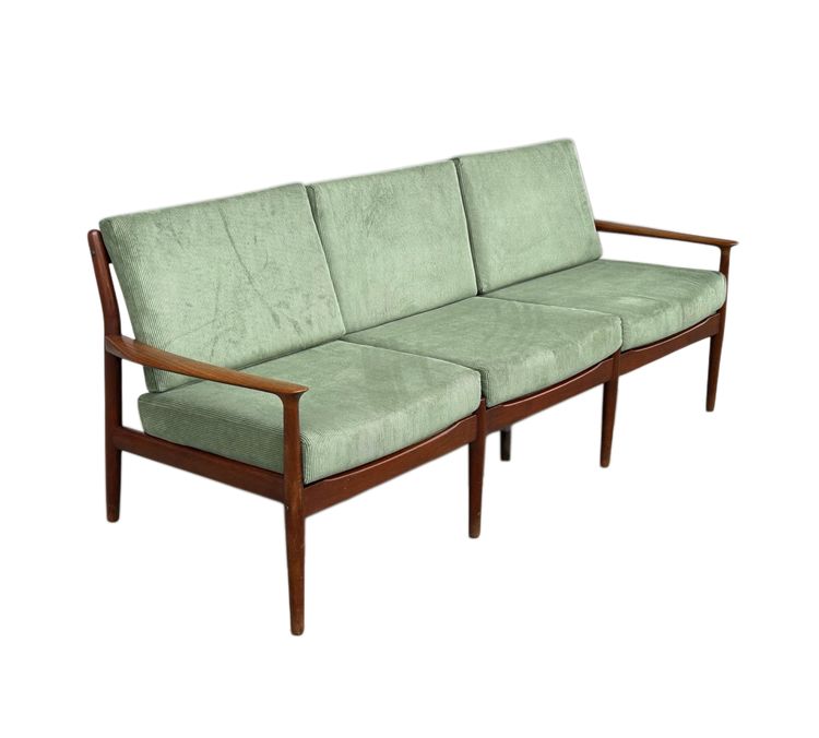 Scandinavian Three-Seater Teak Bench By Svend Aage Eriksen For Glostrup 1960