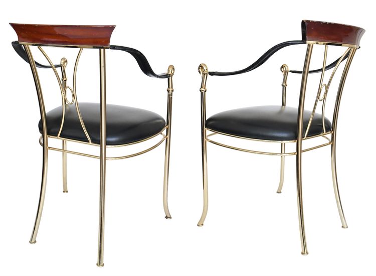 Pair of armchairs by designer Vidal Grau, Spain, 1980s/90s