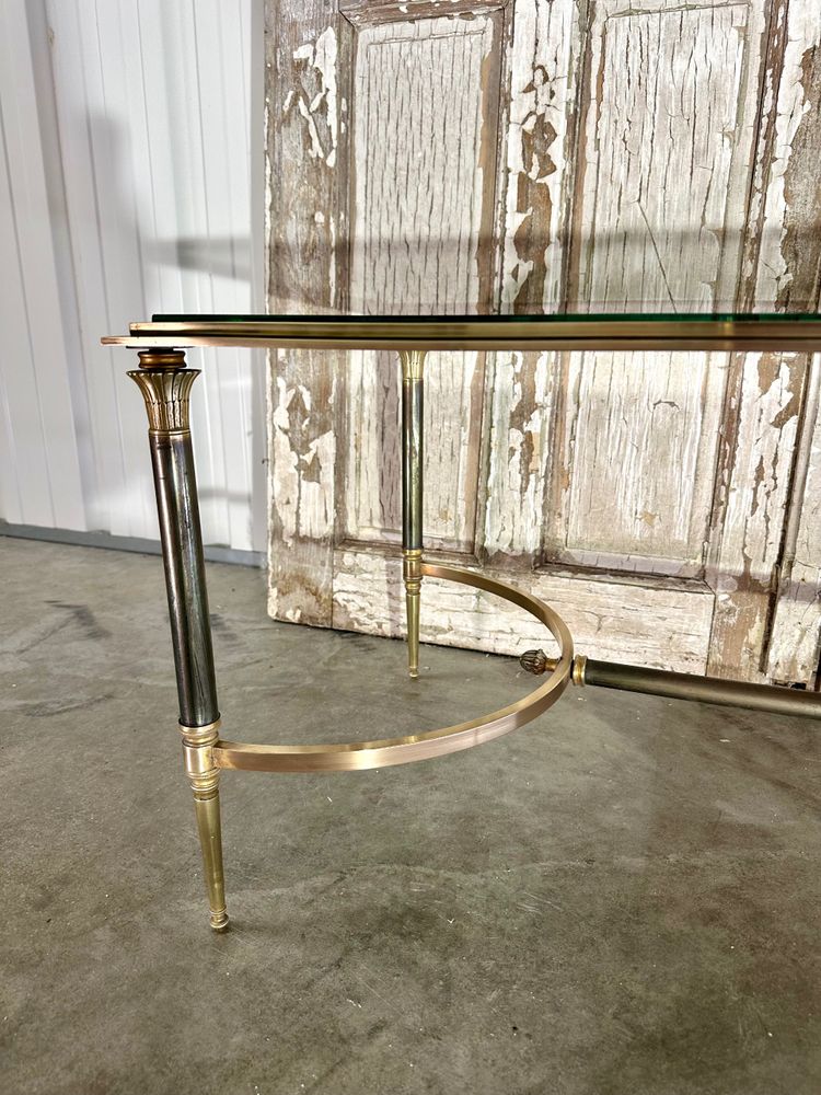Table basse néoclassique en bronze 20e siècle 