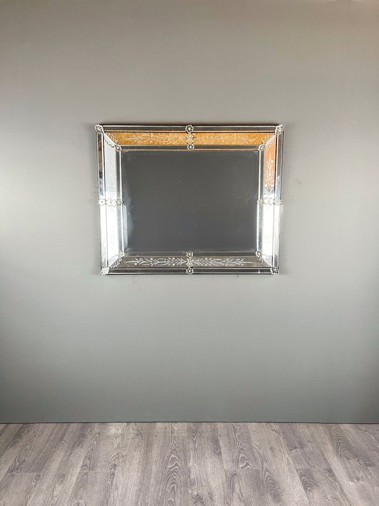 Large Venetian mirror, 20th century