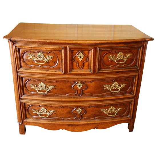 A Louis XIV Chest of Drawers In Oak, 17th Century