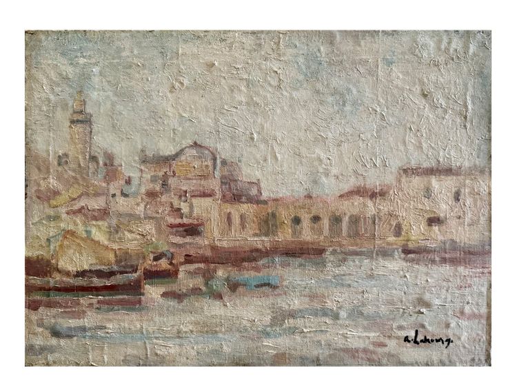 Port d’Alger part Albert Lebourg 