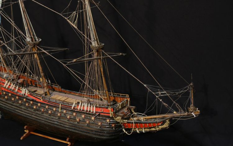 Maquette de navire ancien, début XXème 