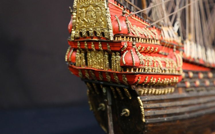 Maquette de navire ancien, début XXème 