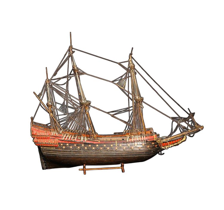 Maquette de navire ancien, début XXème 
