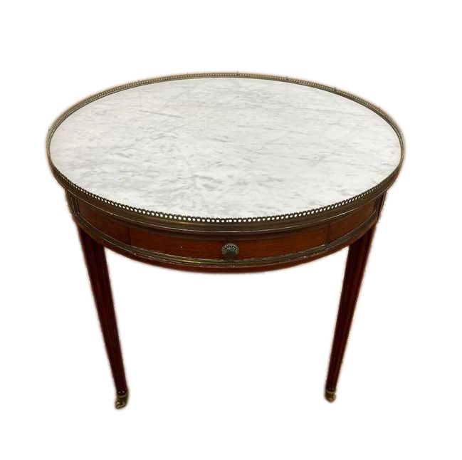 Table bouillotte tripode de style Louis XVI