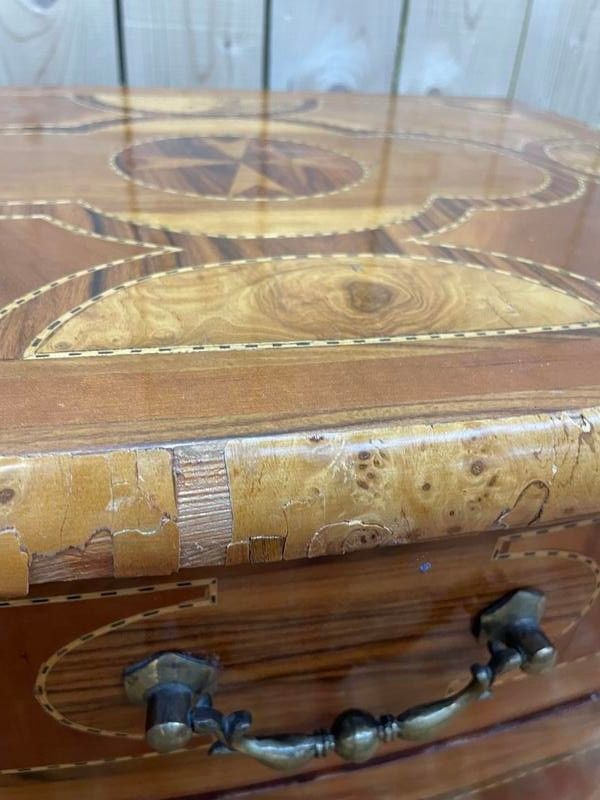 Pair of tables of chevet or pair of small Louis XIV style dresser