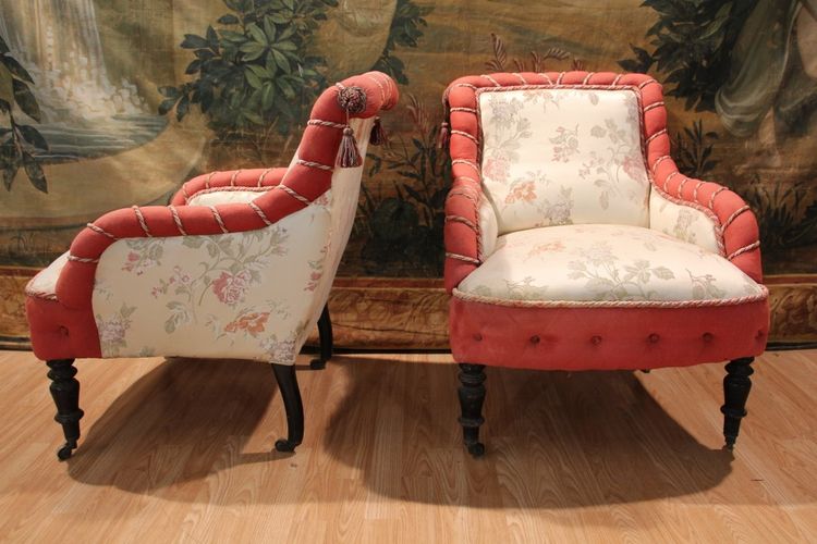 salon napoléon III capitonné