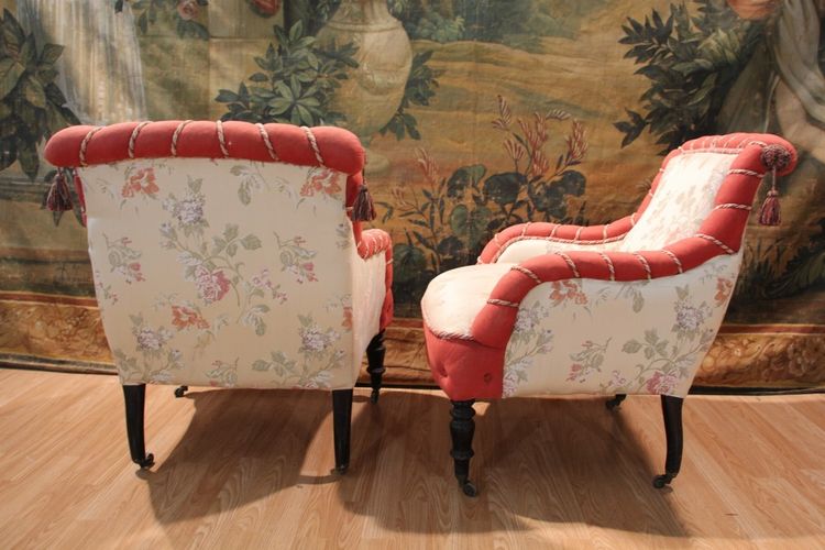 salon napoléon III capitonné