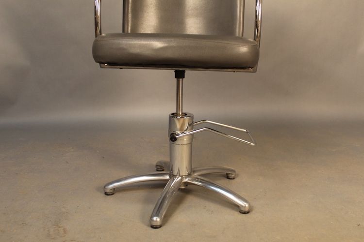 Vintage barber chair from the mid-20th century