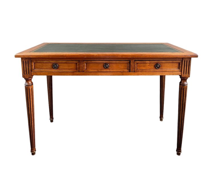 Bureau de style Louis XVI en bois, XXe siècle