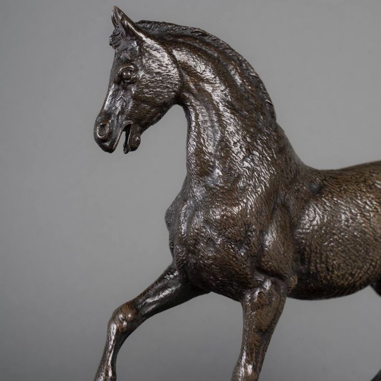 Scultura - Stallone, Paul - Édouard Delabrièrre (1829-1912) - Bronzo
