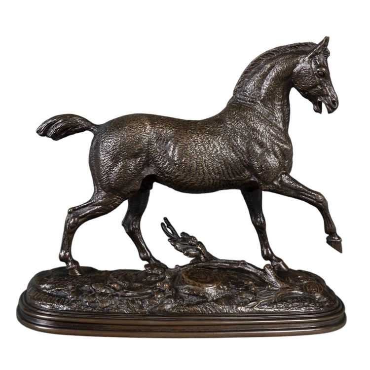 Scultura - Stallone, Paul - Édouard Delabrièrre (1829-1912) - Bronzo