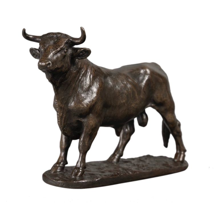 Skulptur - Stier, Isidore Bonheur (1827-1901) - Bronze