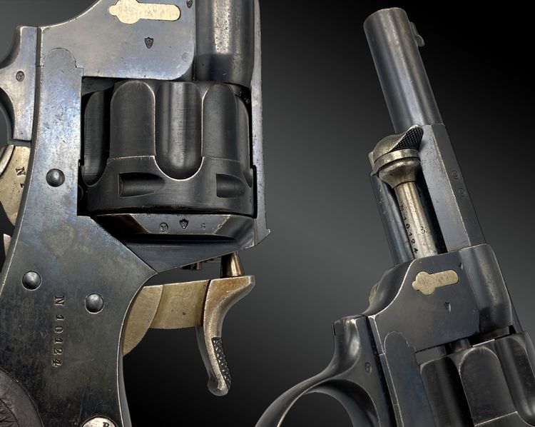Regulation Revolver Model 1874 for officers. France, year of manufacture 1876