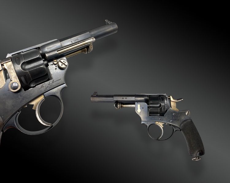 Regulation Revolver Model 1874 for officers. France, year of manufacture 1876