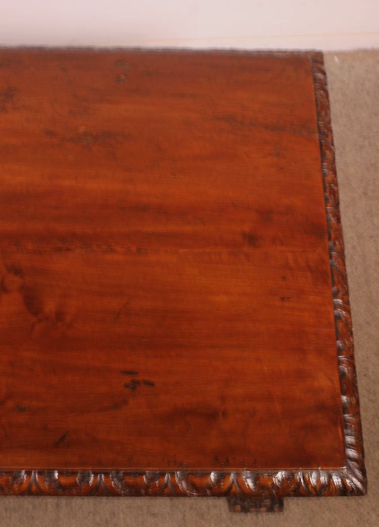 table d'époque renaissance en noyer- 16° siècle