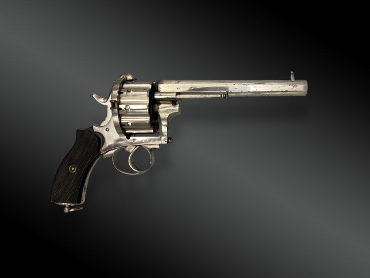 10-shot revolver, Lefaucheux system, Belgium, circa 1865