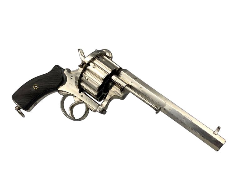 10-shot revolver, Lefaucheux system, Belgium, circa 1865