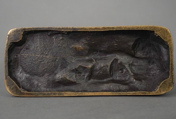 Scultura - Gazelle, Pierre - Jules Mêne (1810-1879) - Bronzo