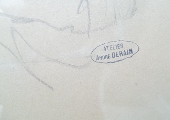 André DERAIN Personnages.