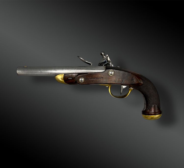 Pistola da ufficiale modello 1816 - Francia - XIX secolo