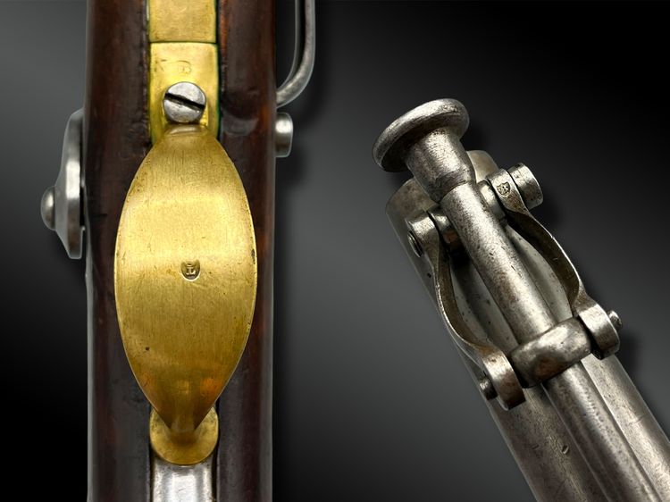 Pistola navale, modello 1837, primo tipo - Francia - XIX secolo