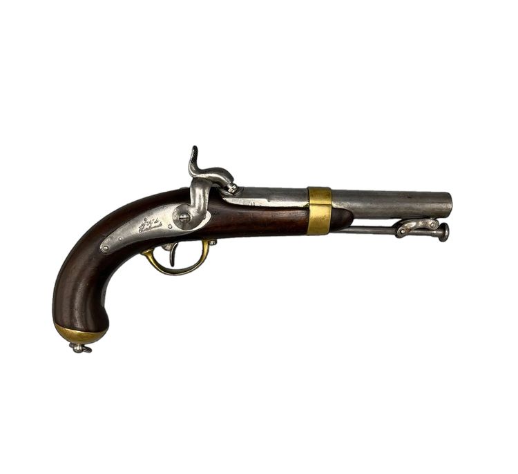 Pistola navale, modello 1837, primo tipo - Francia - XIX secolo