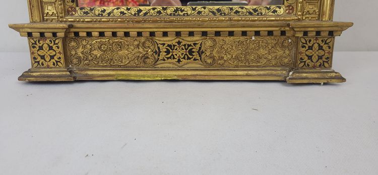 Specchio in legno dorato del XIX secolo della Maison Goupil & Cie