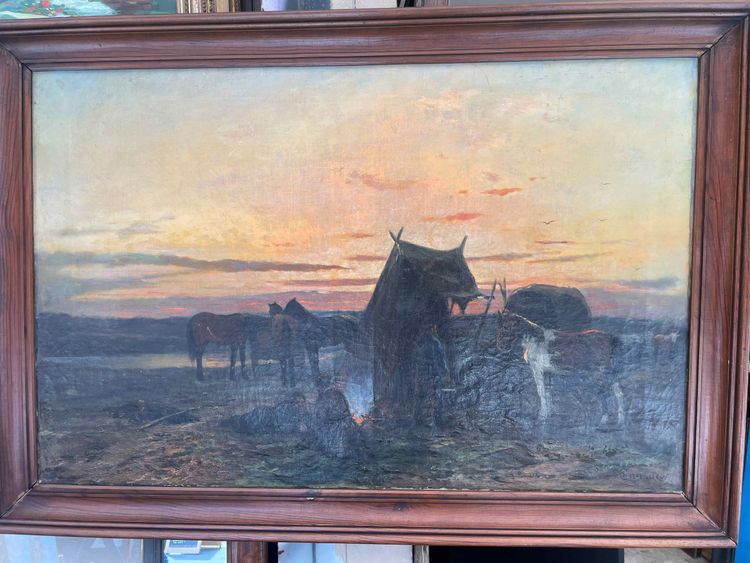 Camp by CHEREMETEW born in 1829