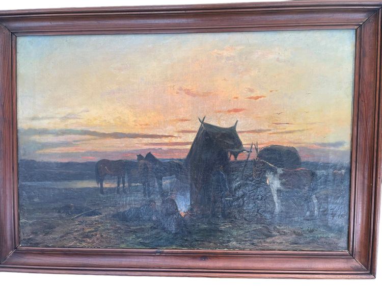 Camp by CHEREMETEW born in 1829